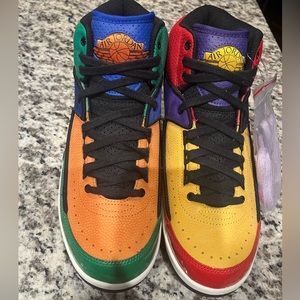 NEVER WORN Jordan 2 Retro. Multi-color.